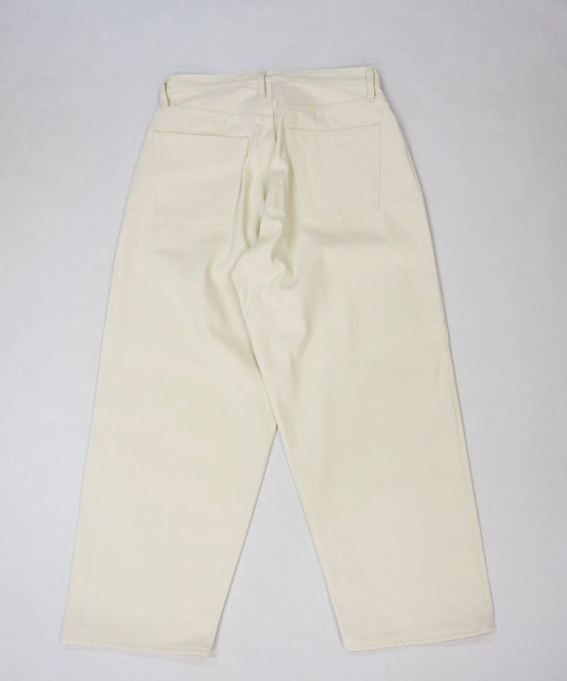 Smile pants wide tapered 11oz twill Kinari | ON