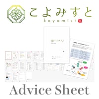【ご優待】こよみすと®️アドバイスシート