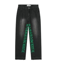 Harsh and cruel Side Written Pants