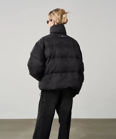 harsh and cruel Phantom Logo Down Jacket