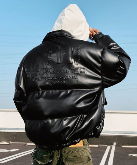 MEDM emboss down jacket
