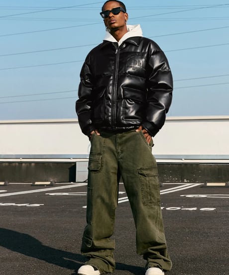 MEDM emboss down jacket