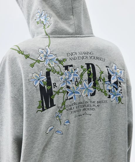 Flowers Inspired Foodie Gray