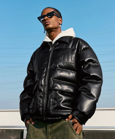 MEDM emboss down jacket