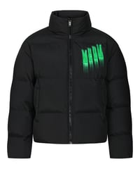 MEDM Spray graffiti down jacket