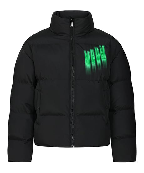 MEDM Spray graffiti down jacket