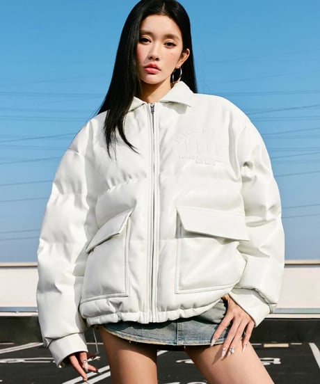 MEDM emboss down jacket
