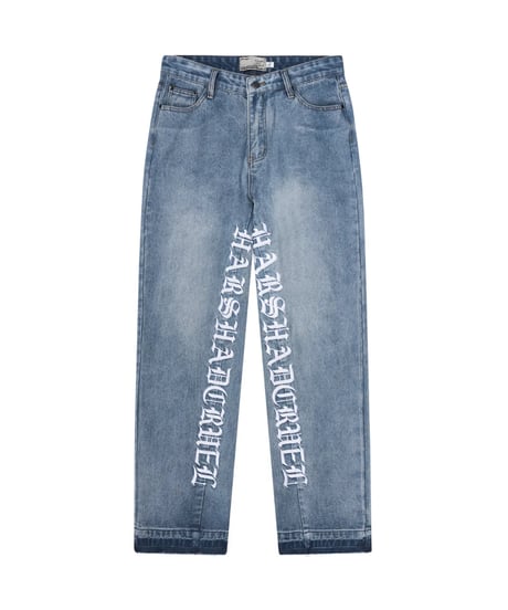Harsh and cruel Side Written Pants