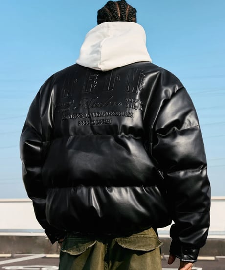 MEDM emboss down jacket