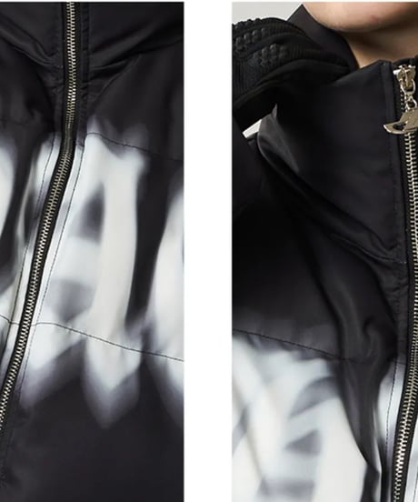 harsh and cruel Phantom Logo Down Jacket