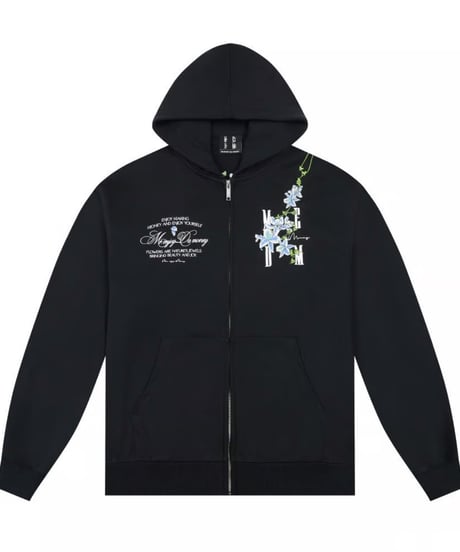 Flowers Inspired Foodie Black