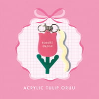 ＜acryic keyring＞チューリップ