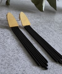 フリンジスネークチェーンピアス　carmaer  collection  216303