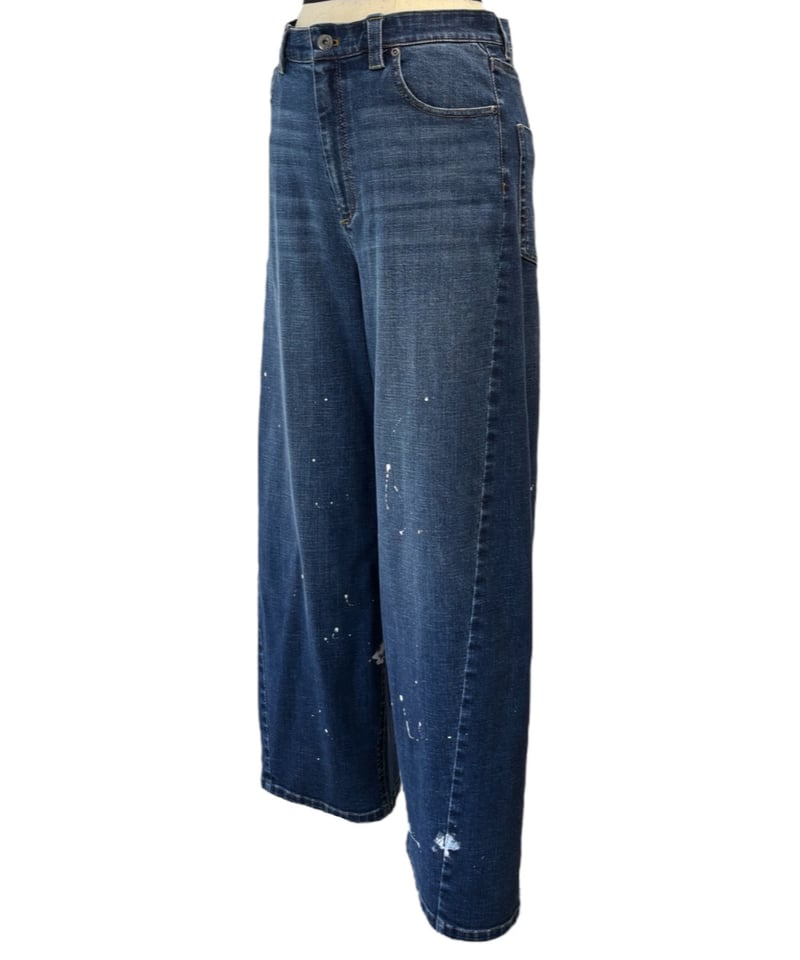 ペイント加工バレルレッグデニムパンツ ayane WINTER 875815 | コレット