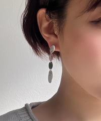 オーバルロングピアス 　charmaer mid summer collection  236607