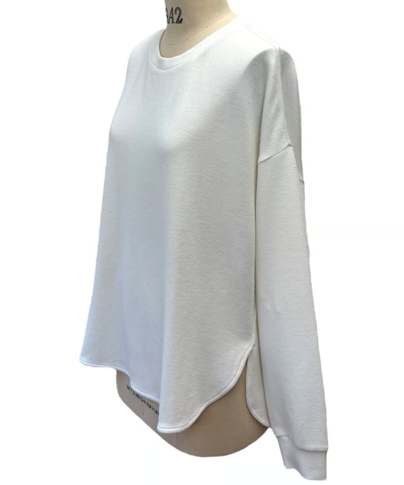 プレーティングリブ生地クルーネックロンT ayane WINTER 875811