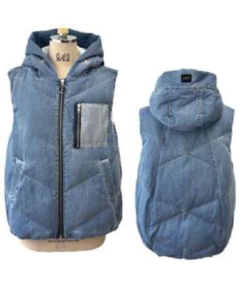 ダンガリーダウンベスト ayane WINTER 875823 ブラックフライデー