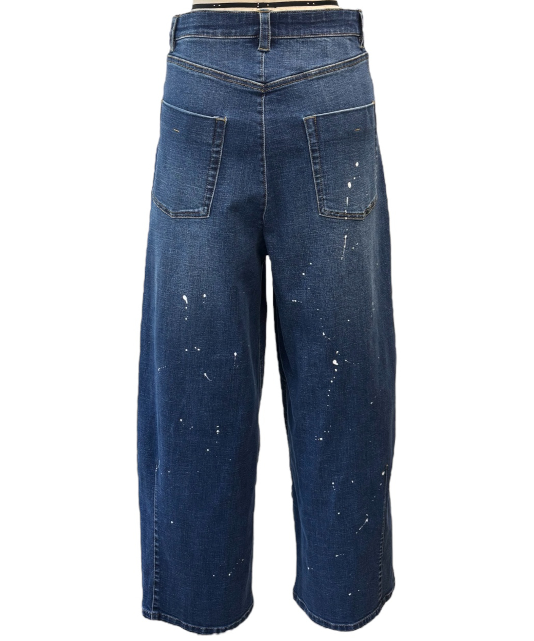 ペイント加工バレルレッグデニムパンツ ayane WINTER 875815 入荷しま