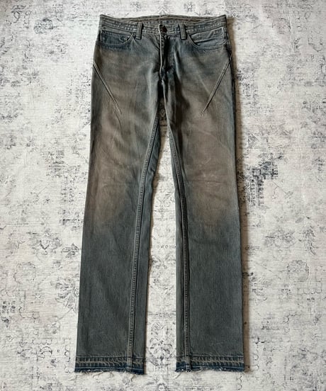 S/S 2007 Number (N)ine pigmented denim