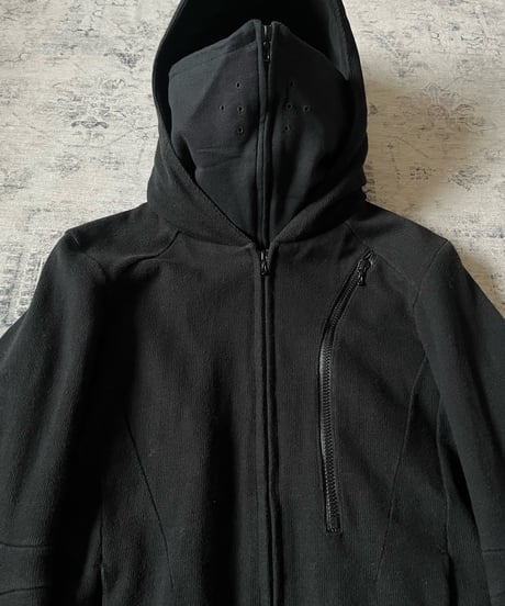Early 2000s Civirized Gasmask Zip Hoodie
