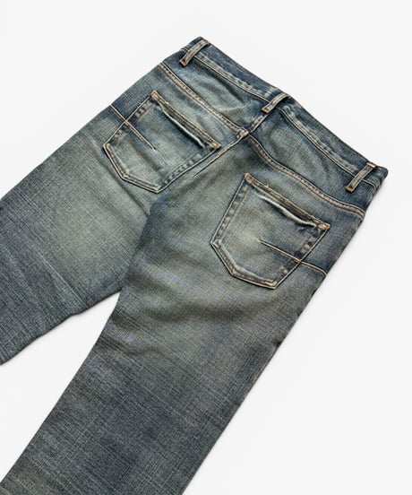 S/S 2007 DIOR HOMME “WLGT” CRINKLED WASH DENIM［27］