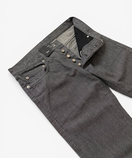 S/S 2014 DIOR HOMME HERRINGBONE GRAY DENIM［29］