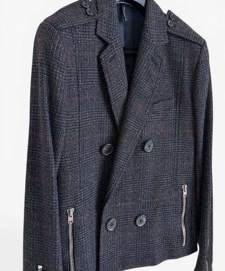 A/W 2007 DIOR HOMME “NAVIGATE” MILITARY DOUBLE BLAZER［44］