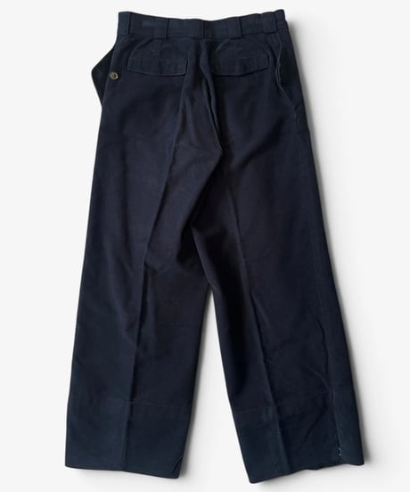 A/W 2002 YSL RIVE GAUCHE BY TOM FORD MOLESKIN BAGGY TROUSERS