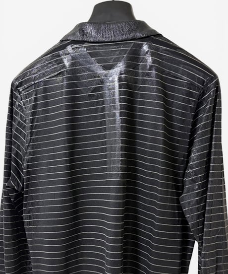 A/W 2003 DIOR HOMME “LUSTER” WAXED BORDER POLO［S］