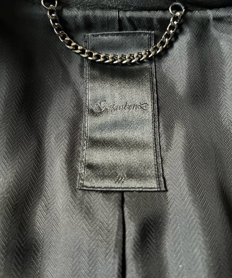 Early 2010s Galaabend sheep skin biker jacket