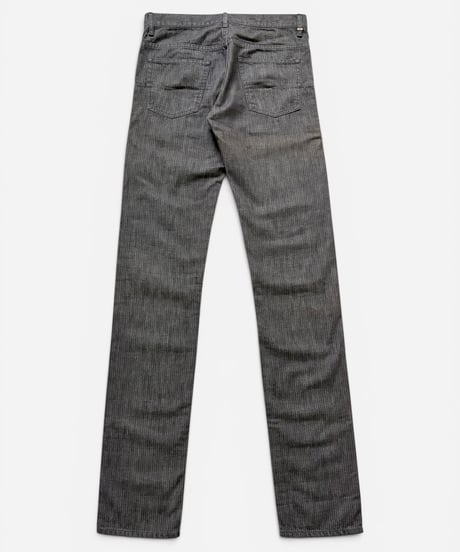 S/S 2014 DIOR HOMME HERRINGBONE GRAY DENIM［29］