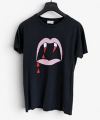 2015 SAINT LAURENT PARIS BLOOD LUSTER T-SHIRT［XS］