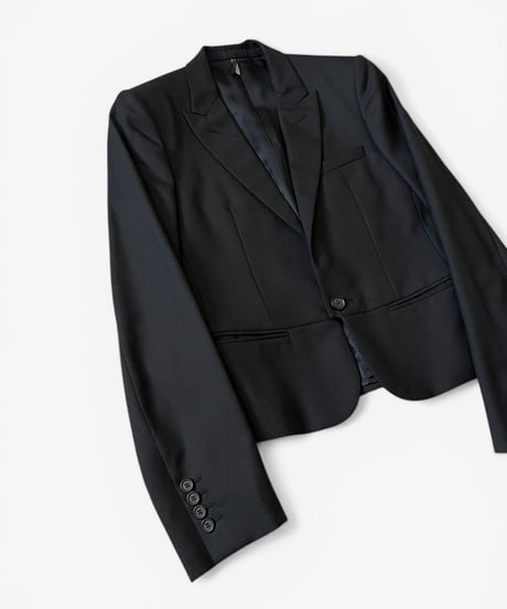 S/S 2007 DIOR HOMME “WE LOOK GOOD TOGETHER” CROPPED BLAZER
