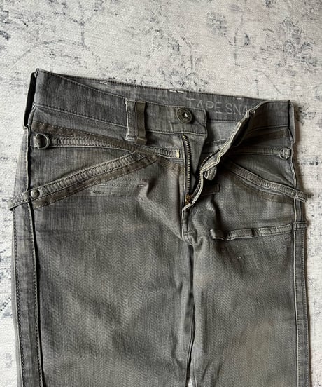 2000s Marithé + François Girbaud strap denim