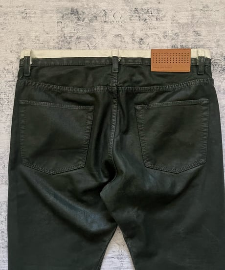 A/W 2013 Dries Van Notten Waxed denim