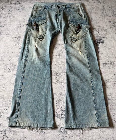 2000s RATTLE TRAP Metal parts denim