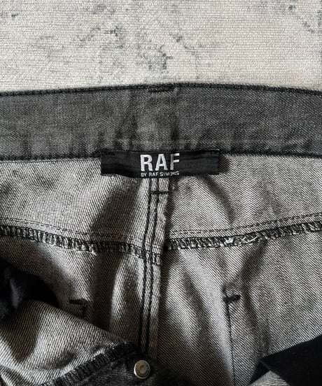 S/S 2005 RAF by RAF SIMONS Future biker denim