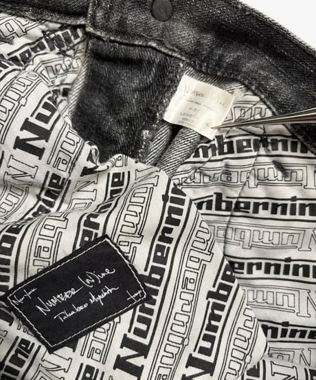 S/S 2004 NUMBER (N)INE “DREAM BABY DREAM” RUNWAY SMILE DENIM［3］
