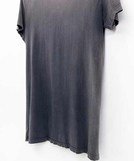 S/S 2011 BALMAIN HOMME BY CHRISTOPHE DECARNIN DISTRESSED OVERDYED T-SHIRT［XS］