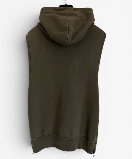 A/W 2010 BALMAIN BY CHRISTOPHE DECARNIN WIRE ZIP HOODIE VEST［M］