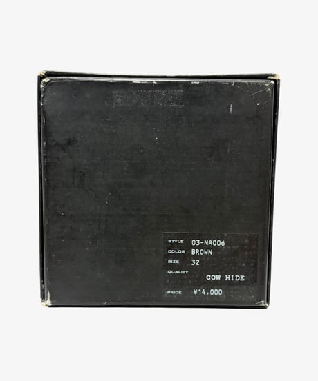 S/S 2003 NUMBER (N)INE “TOUCH ME IM SICK” CRYING HEART BELT［32］