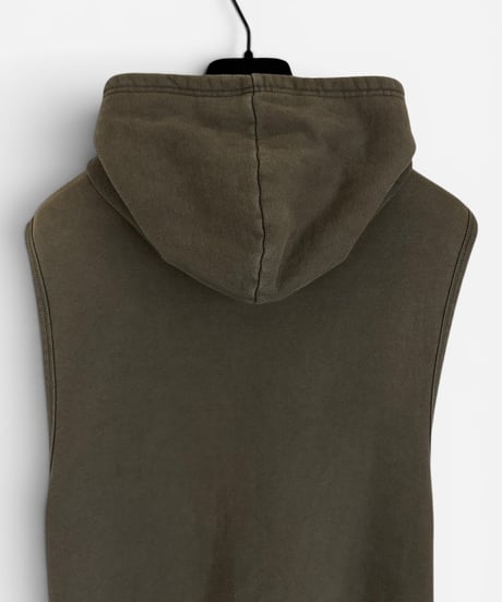 A/W 2010 BALMAIN BY CHRISTOPHE DECARNIN WIRE ZIP HOODIE VEST［M］