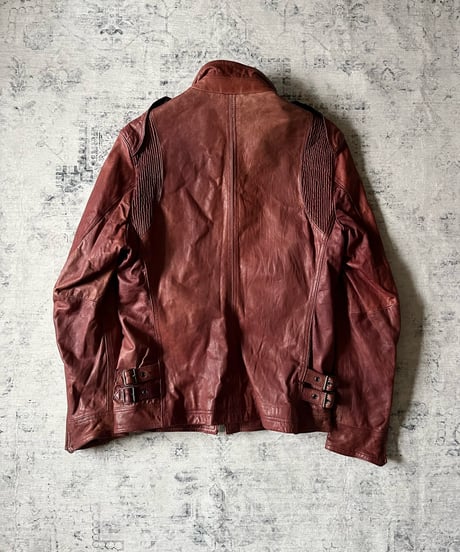 Early2000s KATHARINE HAMNETT LONDON leather jacket
