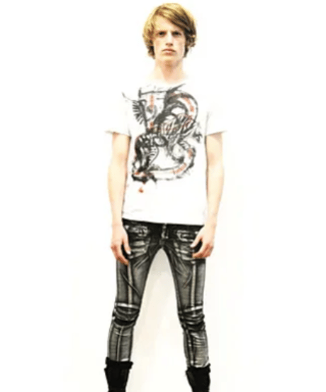 S/S 2011 BALMAIN HOMME BY CHRISTOPHE DECARNIN EAGLE TIGER T-SHIRT［L］