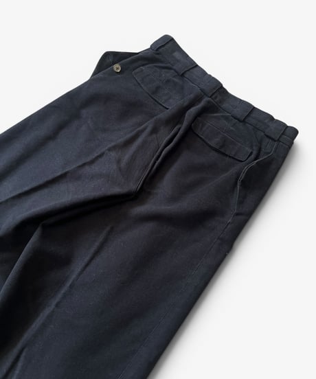 A/W 2002 YSL RIVE GAUCHE BY TOM FORD MOLESKIN BAGGY TROUSERS