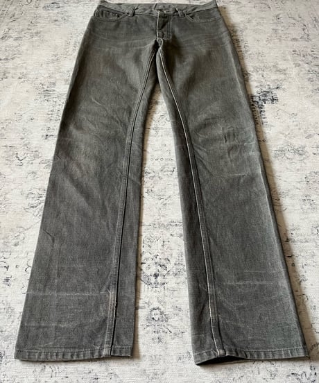 S/S 2001-2002 HELMUT LANG gray denim