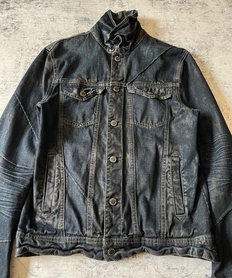 2003-2005 Armani Exchange coating denim jacket