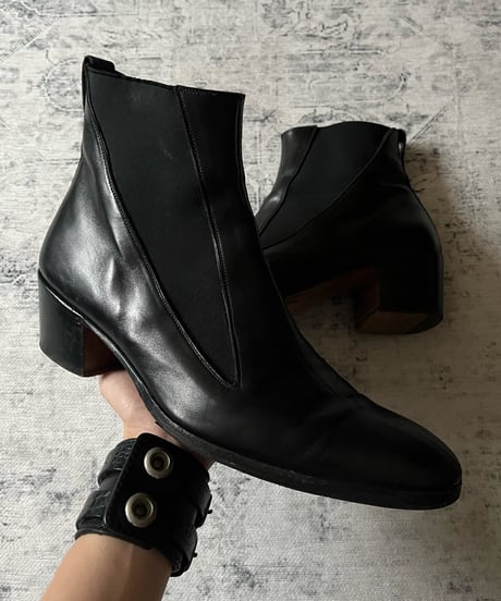 S/S 2005 Dior HOMME “BECK” Side-Gore Heel Boots