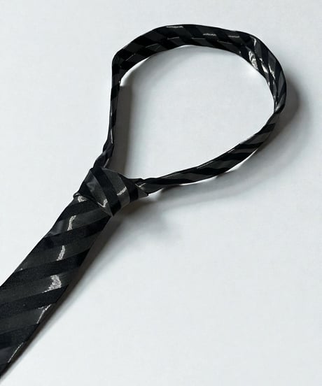 S/S 2004 DIOR HOMME “STRIP” METAL TIE