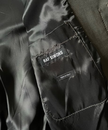 S/S 2010 RAF SIMONS RUNWAY MILITARY JACKET